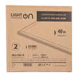 Панель ультратонкая светодиодная LightPhenomenON LT-UTP-02-IP40-40W-6500К б/д 4E - Светильники - Для общественных зданий - Магазин сварочных аппаратов, сварочных инверторов, мотопомп, двигателей для мотоблоков ПроЭлектроТок